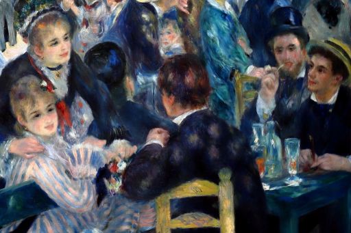 Bal du moulin de la galette, Auguste Renoir, 1876