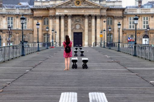 Pont des Arts, Xavier Liu, 2020